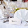 Time to Sparkle 100PCS White Blank Place Cards for Table