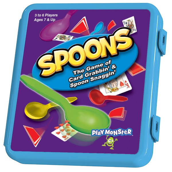 PlayMonster Spoons - The Game of Card Grabbin' & Spoon Snaggin'
