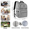 Cooler Backpack,Insulated Backpack Cooler Leakproof Double Deck Cooler Bag for