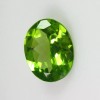 Unbranded PERIDOT GEM OVAL CUT 1ct 7x5mm GREEN PAKISTAN GENUINE