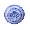 BESPORTBLE Sturdy and Strong Ceramic Plate Chinese Dragon Pattern Decorative