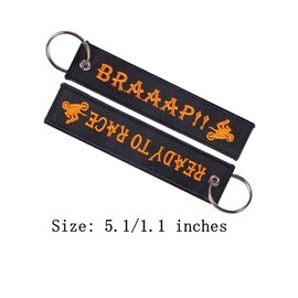 Cuiopbio Embroidery personality keychain (READY TO RACE)