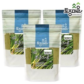 native village Tojong Village Domestic Chive Powder 300g / 토종마을 국산 부추분말 300g X 3개