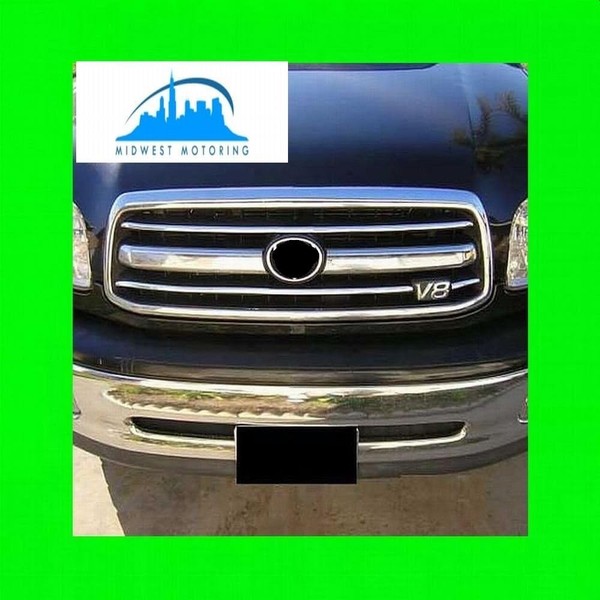 312 MOTORING fits 2000-2002 TOYOTA TUNDRA CHROME TRIM FOR GRILL GRILLE 2001 00 01 02