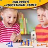 3 Packs Wooden Triangle Peg Games Triangle Wooden Board Game