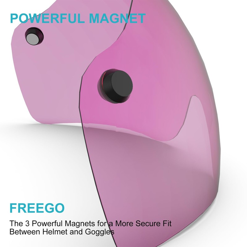 Pink Magnetic Lenses