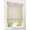 1 tenda a pacchetto con ganci a U, colore bianco,