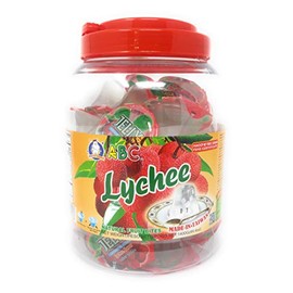 Funny Hippo ABC Fruitery Jelly Natural Fruit Bites - Lychee 49.4oz (1400g)