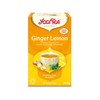 Yogi Tea - Ayurvedic Organic Ancient Herbal Formula Ginger Lemon Tea 17 Bags (Pack of 6)