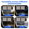 ALILUSSO Upgraded Anti-Glare Sun Visor Extender for Cars, Polarized UV400