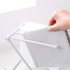 Worktop Towel Rack, Freestanding Towel Stand with Four Rails Vertical