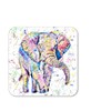 Coaster Elephant adult wild Animals Coasters Watercolour Art Gift Work