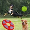 hssopa 2PCS, Glow in The Dark Toys,DogFlying Disc, Dog Ball,Interactive