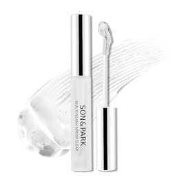 SONPARK Eyelash Serum for Eyelash Growth and Thickness, Black, Collagen Biotin Lash Boost for Lash and Brow (Large capacity 0.52 oz) (Clear)          