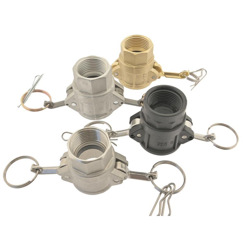 Kamlock Quick Coupling with Female Thread Rp 3/4 Inch (IG),