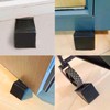 Heavy Rubber Duty Door Stopper Holder,6cm Big High Stop Wedge
