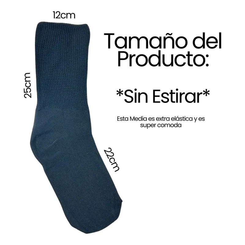Medias Para Pie Diabético Talla Extra Desinflamar Piernas F