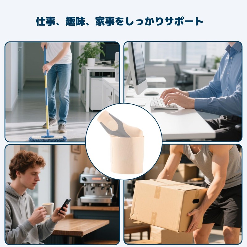 Kanoki Wrist Thumb Supporter, Thumb Base Support, Tendon Sheath Supporter,