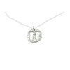 Anniversary Gifts Letter H Necklace for Women With Heart Engraved