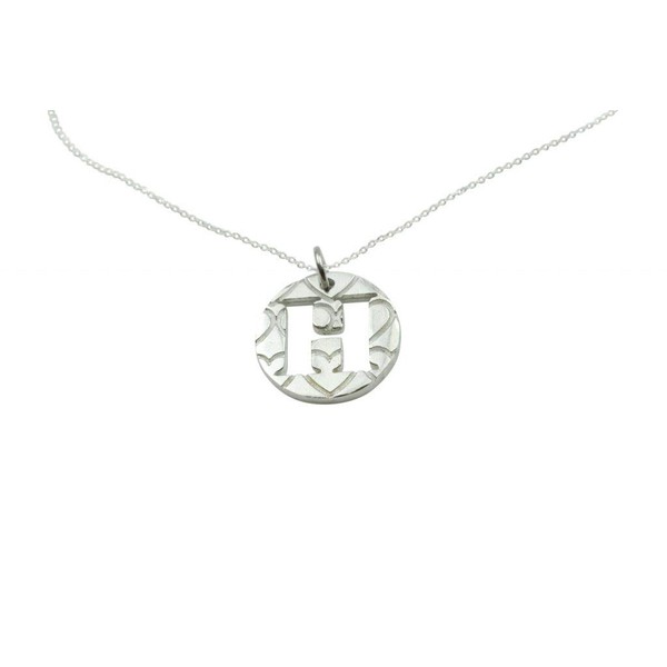 Anniversary Gifts Letter H Necklace for Women With Heart Engraved