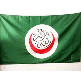 Organisation of Islamic Cooperation Flag 3' x 5' for a pole - OIC - musulman flags 90 x 150 cm - Banner 3x5 ft with hole - AZ FLAG