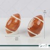 Football Ceramic Salt & Pepper Set