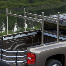 LIAPDG 2 Truck Racks, Ladder Rack for Truck Truck Bed Rack Pick Up Truck Rack Adjustable Trailer Rack Capacity 362.87 Kg/800 Lbs for Transporting Wood, Kayaks Size 180 x 35.5 x 86.5Cm/71 x 14 x 34in