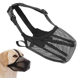 Hund Maulkorb Kleine Hunde,Atmungsaktiv Maulkorb Labrador,Anti-Biss Maulkorb Mittlere Hunde,Verstellbar Maulkorb FüR GroßEHunde,Verhindert BeißEn,Lecken Und Kauen,ErmöGlicht Hecheln Und Wassertrinken