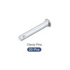 METALLIXITY Clevis Pins (6mmx40mm) 20Pcs, Single Hole Flat Head Carbon
