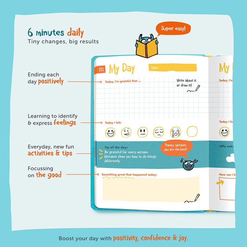 6-Minute Kids Diary – Kids Journal 6-12 to Develop a