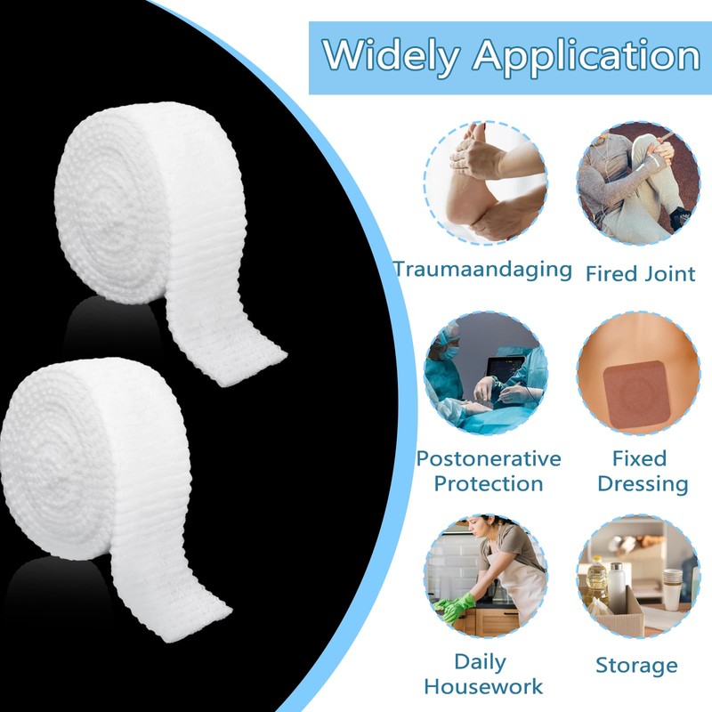 Grevosea 2 Roll 2m Tubular Bandage Elastic Net Wound Dressing