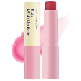 GOONGBE Kids' Color Lip Balm - Korean Kids Red Tint Lip Balm for Chapped and Cracked Lips with Natural Pigments - Hydrating Lips with Plant Oils and Shea Butter - Allergen Free Scent, 0.1 oz.