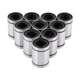 Plain Bearings, 10pcs LM12UU 12mm Linear Motion Ball Bearing Bushing for 12mm Rod 3D Printer CNC Parts Bearing