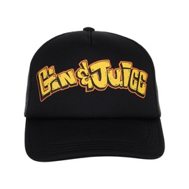 Death Row Records Gin & Juice Foam Trucker Adjustable Snapback Hat blk