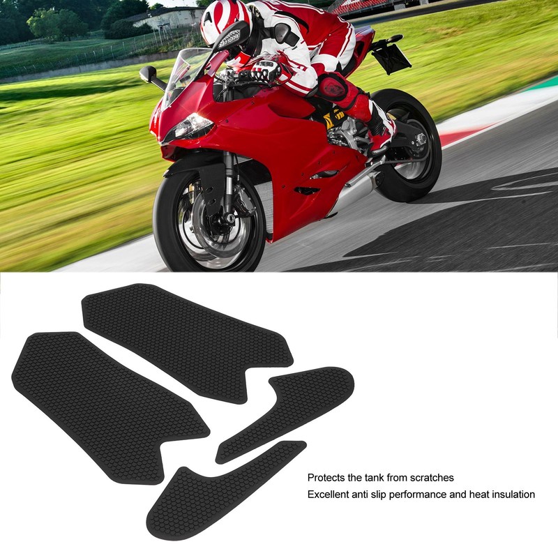 Motorcycle Gas Tank Protectors Slip Resistant Heat Insulation Replacement For