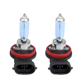 KVAEY 2 PCS H8 Halogen Bulbs, 12V 35W Car High Beam Lights Headlight Xenon Light Bulbs, Automotive Lighting Lamp Halogen Bulbs Replacement for Cars SUVs Trucks, Car Accessories