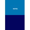 Deep Blue Notes Journal: 250 Lined & Dotted Pages for