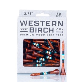 "Diamondback" Signature Striped Golf Tee