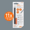 Slice 10568 Ceramic Scalpel, Thin Flat Handle, Finger Friendly Blade