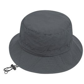 CLAPE Fishing Hat Adjustable Safari Boonie Packable Rain Hat Quick Dry Hat Wide Brim UV Protection Sun Hat Outdoor Travel Cap