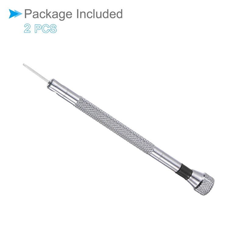 CoCud Mini Slotted Screwdriver, 1.0mm Size 90mm Length, Carbon Steel