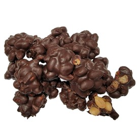 Dark Chocolate Peanut Clusters 12 Ounce By CandyKorner