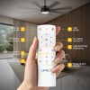 LOFIKEDI Ceiling Fan with Light, 60 Inch Ceiling Fan with