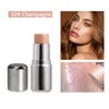 Kpeuuef Highlighter Stick,Long-Lasting Brightening Face Highlighter,Radiant & Glow Highlighter Makeup