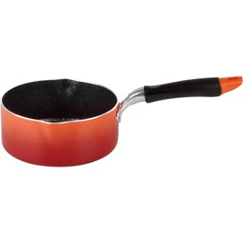 Wahei Freiz RB-1732 Fluorine Resin Treated Snow Flat Pot, 6.3 inches (16 cm), Compatible with Induction and Gas