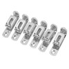 6PCS Guitar Bridge Saddle Split Type Zinc Alloy Electric Guitar