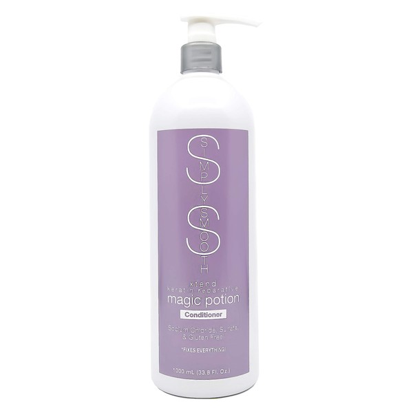 SIMPLY SMOOTH by : XTEND KERATIN REPARATIVE MAGIC POTION CONDITIONER 33.8 OZ