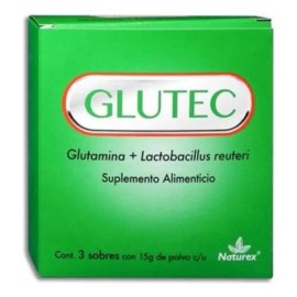 Glutec Glutamina Lactobacillus Caja Sobres Naturex