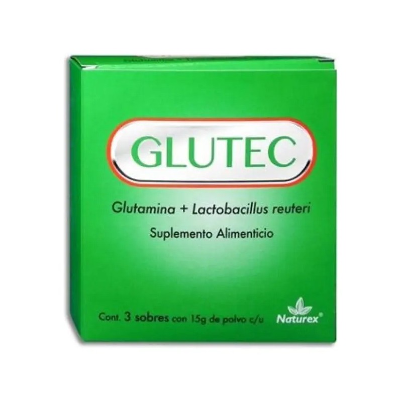 Glutec Glutamina Lactobacillus Caja Sobres Naturex