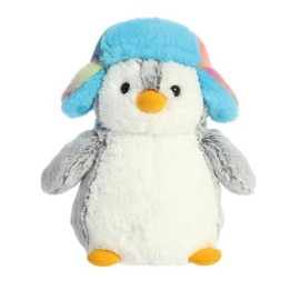 Aurora Pom Pom Rainbow Trapper 9 Inch Plush Figure NEW IN STOCK